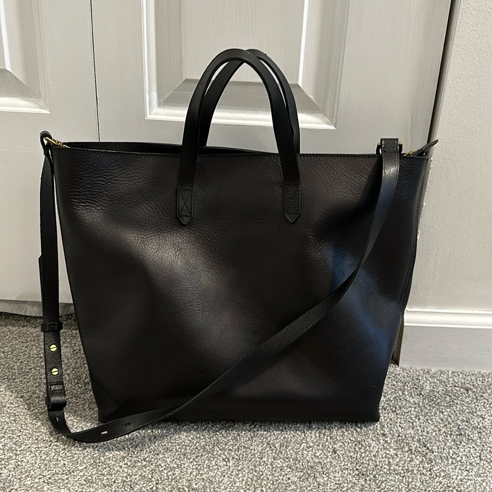 MADEWELL Zip-Top Transport Carry-All in Black